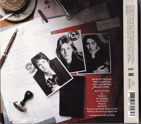 Paul McCartney - Band on the Run (2010 Archive Collection DCD+DVD) VG+