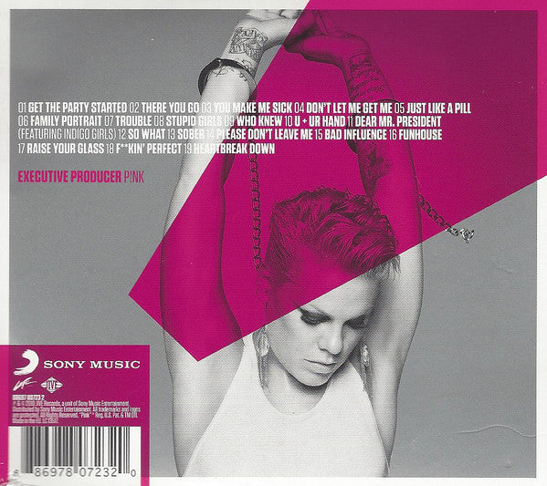 Pink - Greatest Hits... So Far!!! (2010 CD) VG+