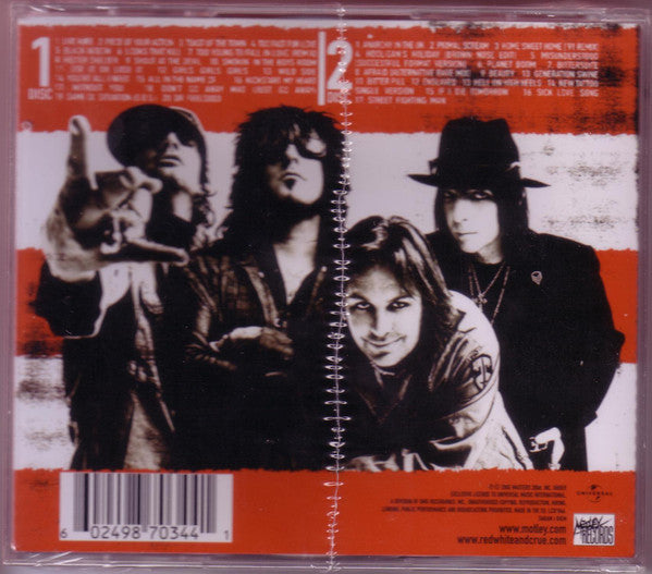 Motley Crue - Red, White & Crue (2005 DCD) Mint