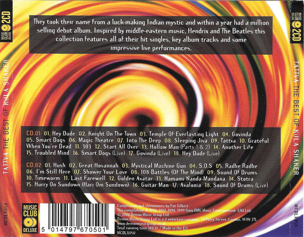 Kula Shaker - TATTVA ~ The Best of (2007 DCD) NM