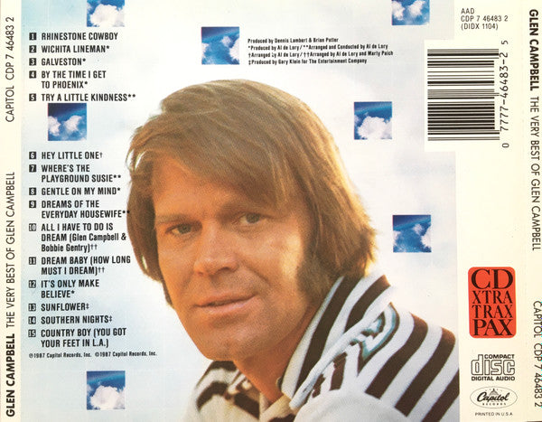 Glen Campbell - The Very Best of (1987 US CD) VG+