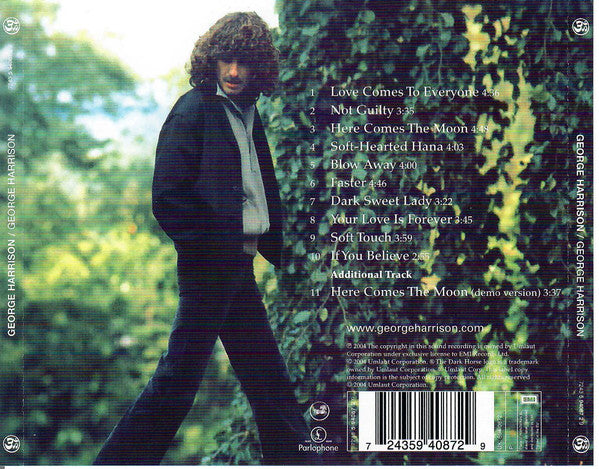 George Harrison - George Harrison (2004 CD) Mint