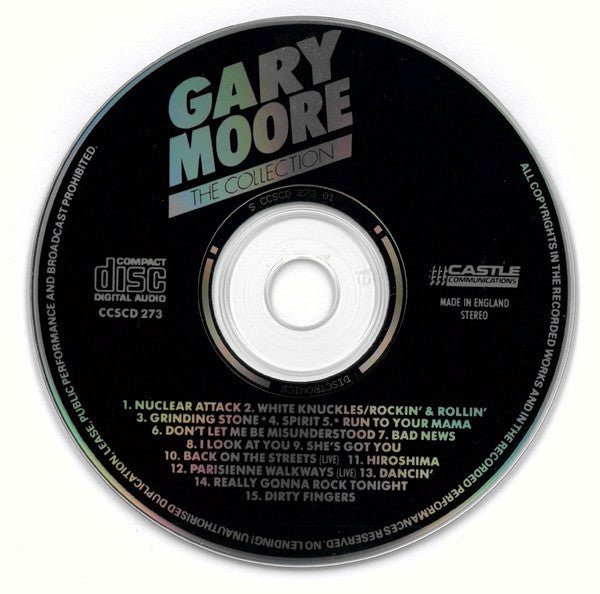 Gary Moore - the Collection (1990 CD) NM