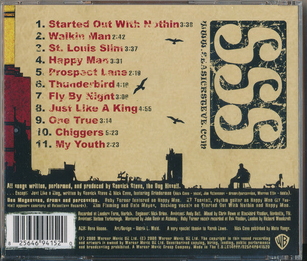 Seasick Steve - I Started Out with Nothing... (2008 CD) NM