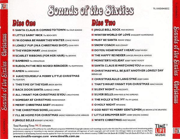 Various - Sounds of the Sixties ~ Christmas (2002 Time Life DCD) Sealed