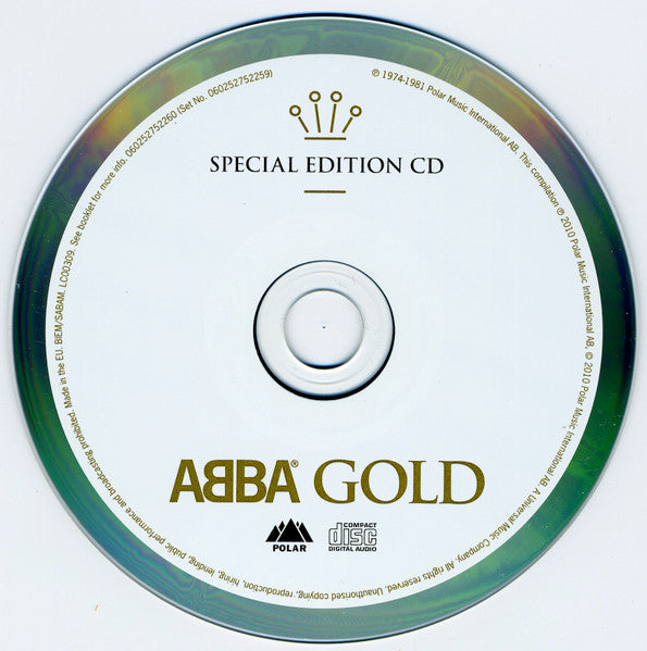 Abba - Gold ~ Greatest Hits (CD/DVD Special Edition) VG+