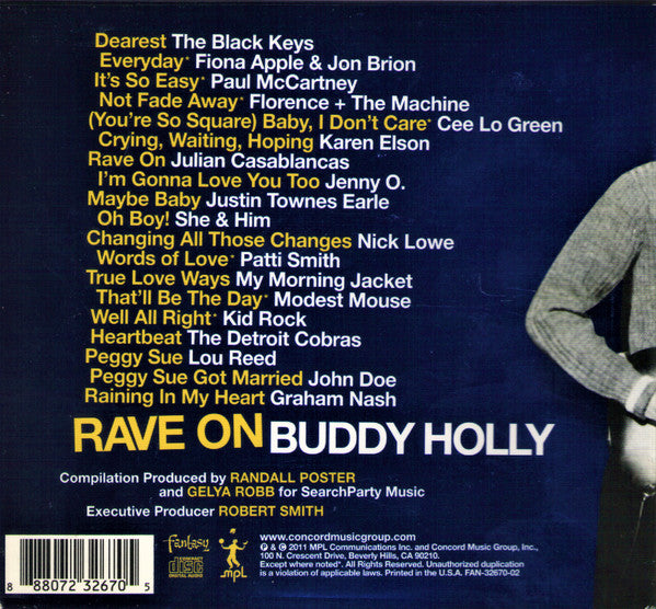 Various - Rave on Buddy Holly (2011 US CD) Sealed