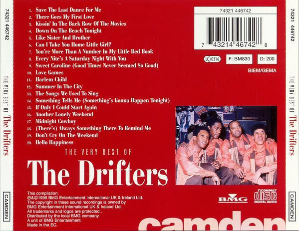 Drifters - The Very best of (1996 CD) Mint
