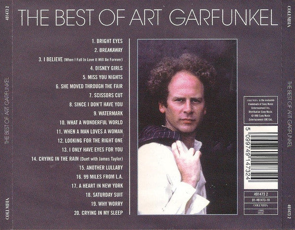 Art Garfunkel - The Best Of (1998 CD) NM