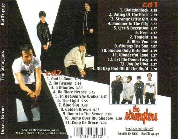 Stranglers - Gold (2003 Deluxe 2 Gold CD Set) NM