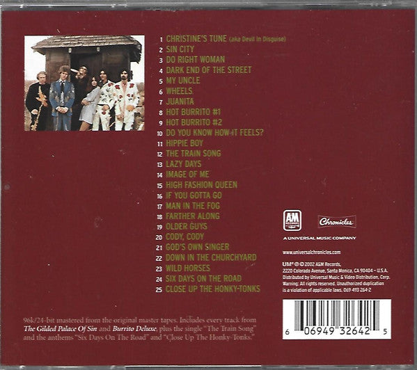 Flying Burrito Bros - The Very best of (2002 US 24Bit CD) VG+