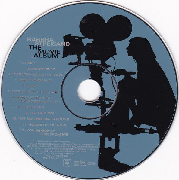 Barbra Streisand - The Movie Album (2003 CD) NM