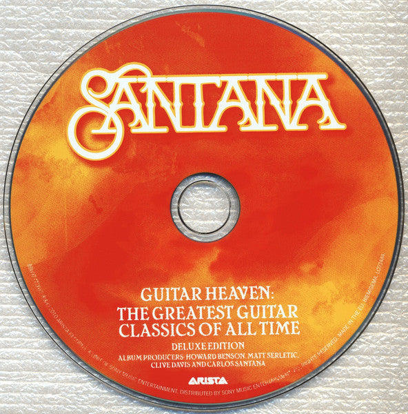Santana - Guitar Heaven (2010 Deluxe Edition CD + DVD) Mint