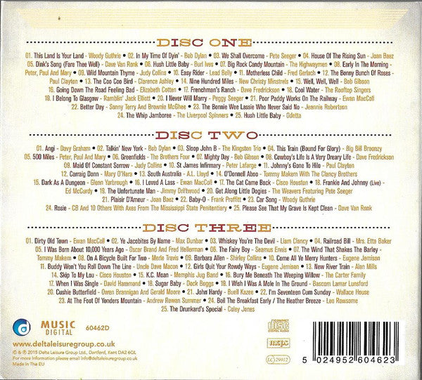Various - The Vintage Folk Collection Folk (2015 TCD) Mint
