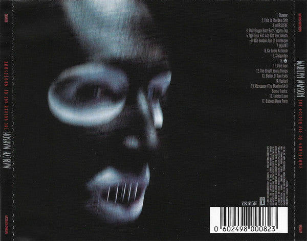 Marilyn Manson - The Golden Age of Grotesque (2003 UK CD) NM