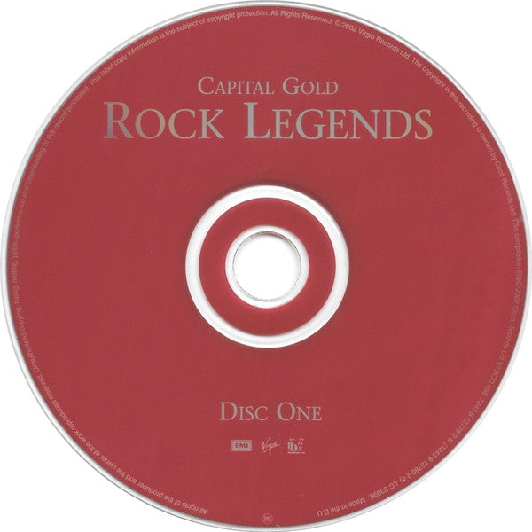 Various - Rock Legends (2002 DCD) NM