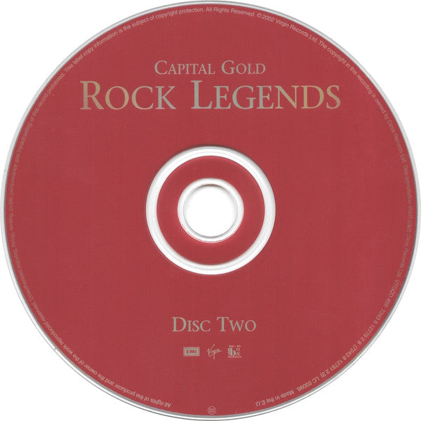 Various - Rock Legends (2002 DCD) NM
