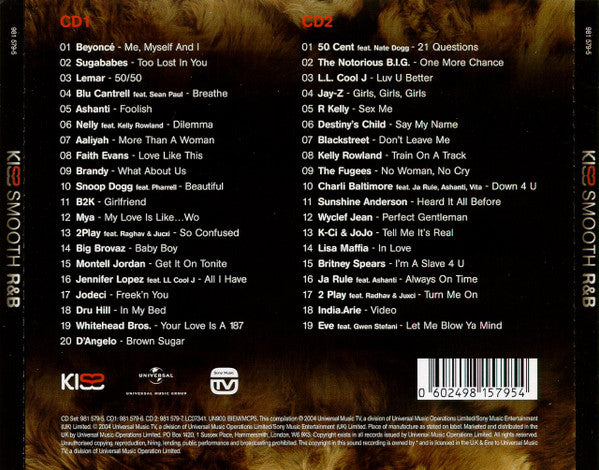 Various - Smooth Grooves R&B (2004 DCD) NM