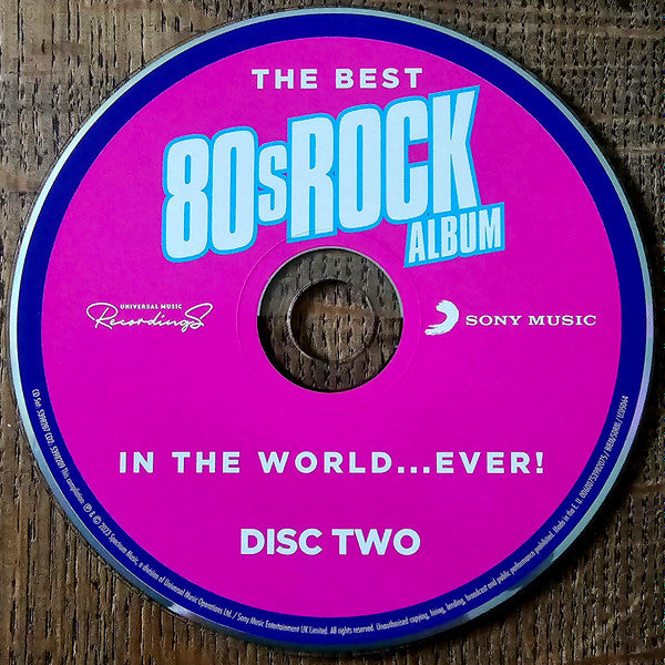 Various - The Best 80s Rock Album in the World Ever (2023 3 CD Set) Sealed