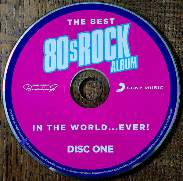 Various - The Best 80s Rock Album in the World Ever (2023 3 CD Set) Sealed