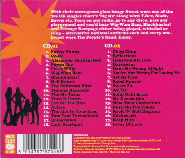 Sweet - Blockbuster! The Best of (2007 DCD) NM