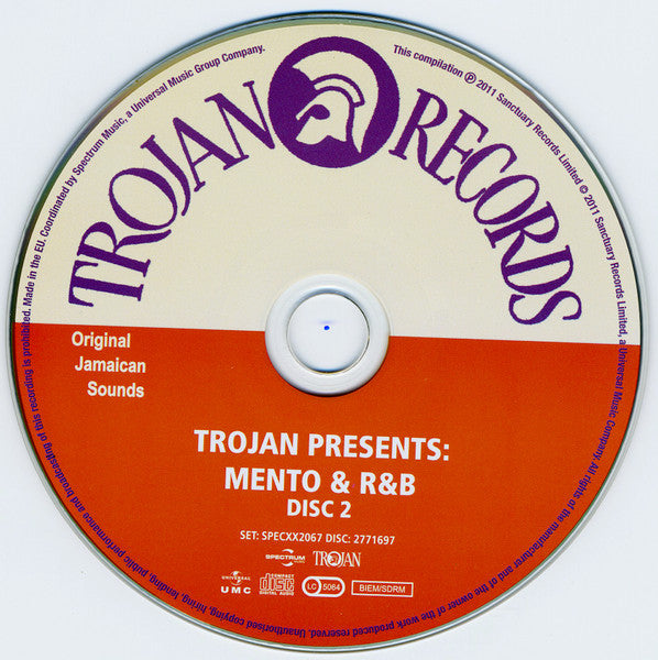 Various - Trojan Presents Mento & R&B 1955 to 1962 (2011 DCD) Mint