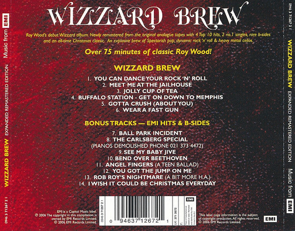 Wizzard - Wizzard Brew (2006 Expanded Remastered CD) Mint