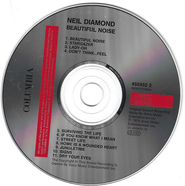 Neil Diamond - Beautiful Noise (1994 CD) VG+
