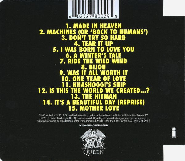 Queen - Deep Cuts ~ Volume 3 :1984-1995 (2011 CD) NM