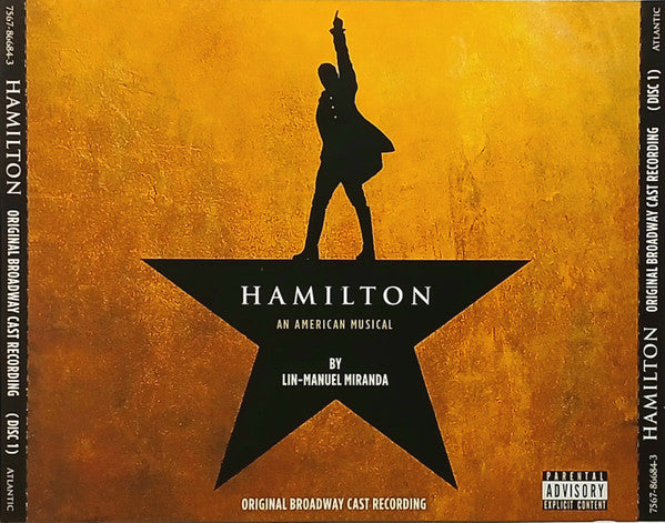 Lin-Manuel Miranda - Hamilton ~ An American Musical (2015 O.C.R DCD) Mint
