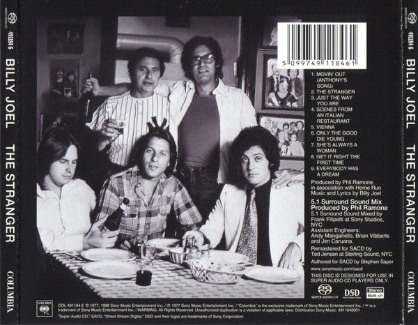 Billy Joel - The Stranger (2001 SACD) NM