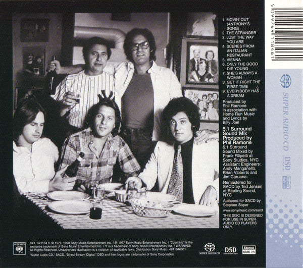 Billy Joel - The Stranger (2001 SACD) NM