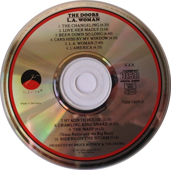 Doors - L.A Woman (1991 CD) NM
