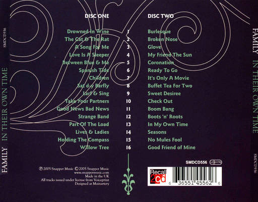 Family - In Their Own Time (2005 DCD) NM