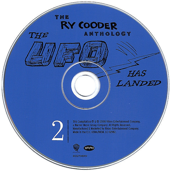 Ry Cooder - Anthology ~ The Eagle has landed (2008 DCD) VG+