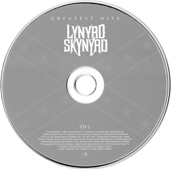 Lynyrd Skynyrd - Greatest Hits (2005 DCD) Mint