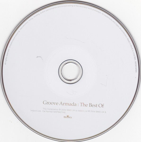 Groove Armada - Best of (2004 CD inc Bonus Live @ Brixton DVD) NM