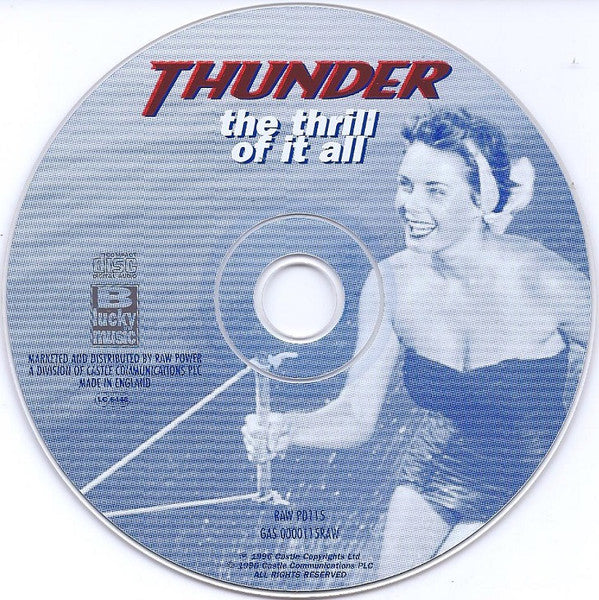 Thunder - The thrill of it all (1997 Limited Edition CD) Sealed