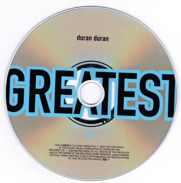 Duran Duran - Greatest (2018 CD + DVD) NM