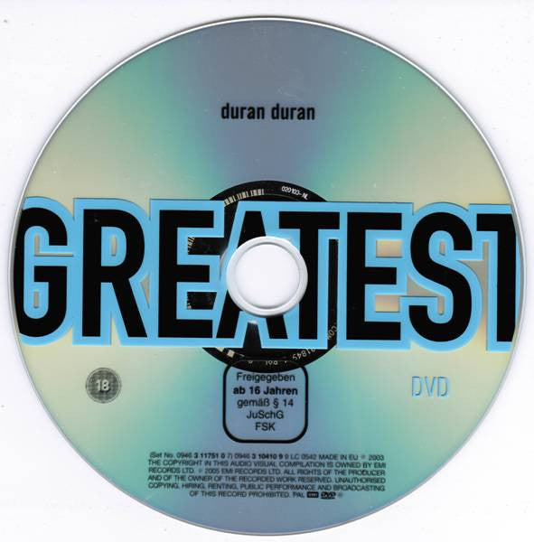 Duran Duran - Greatest (2018 CD + DVD) NM