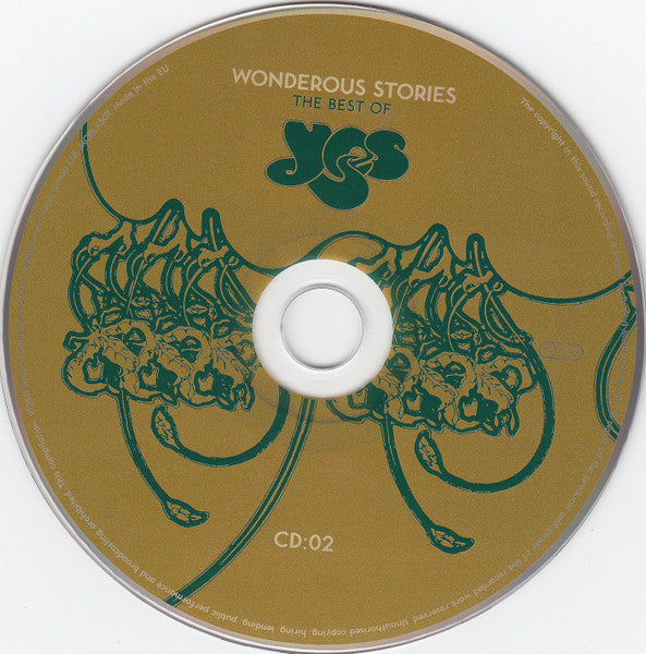 Yes - Wonderous Stories ~ The Best of (2011 DCD) NM