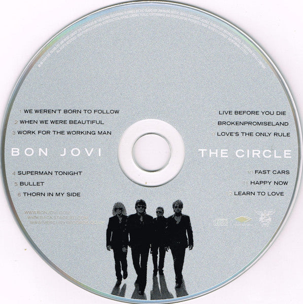 Bon Jovi - The Circle (2009 CD) VG+