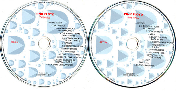 Pink Floyd - The Wall (2011 Remaster DCD) NM