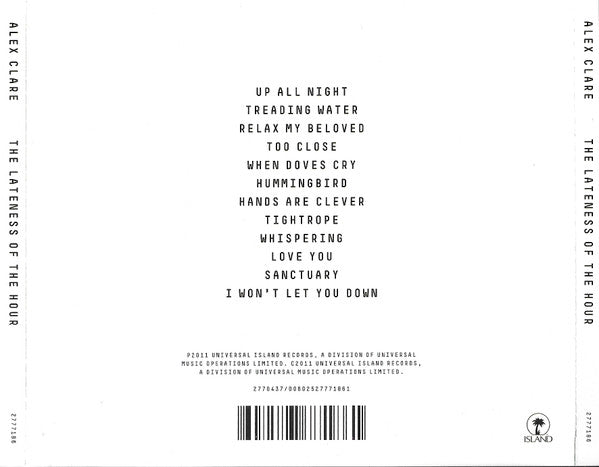 Alex Clare - The Lateness of the Hour (2011 CD) NM