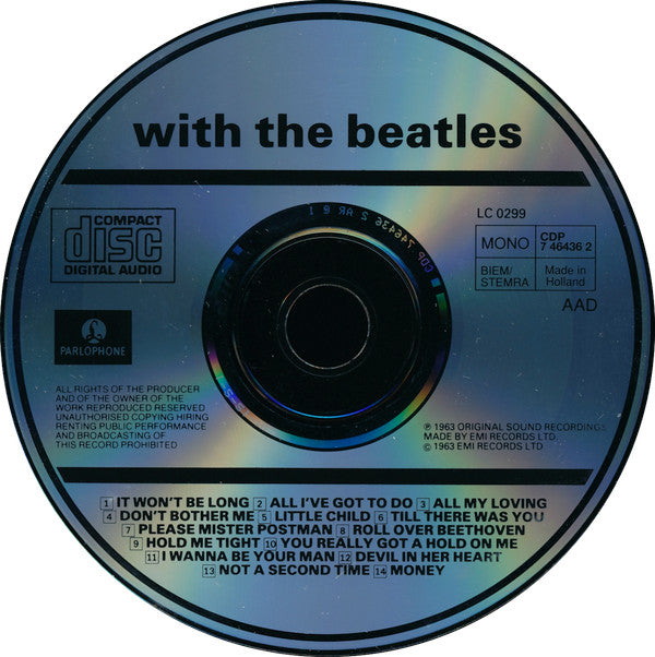 Beatles - With The Beatles (PM518 CD) Mint