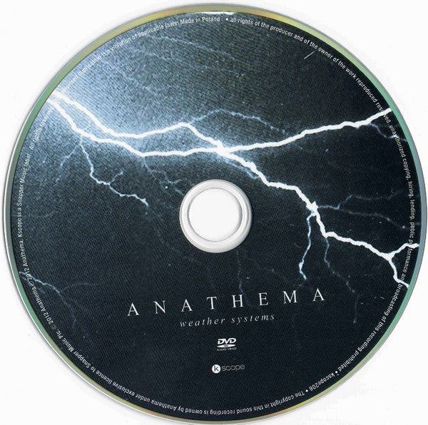 Anathema - Weather System (2012 Ltd Edition CD / 5.1 DVD Book Set) NM