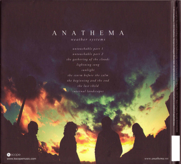 Anathema - Weather System (2012 Ltd Edition CD / 5.1 DVD Book Set) NM