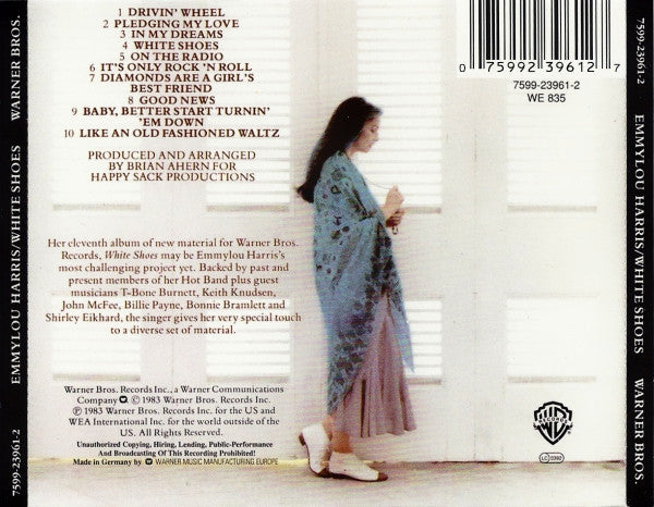 Emmylou Harris - White Shoes (Germany CD) NM