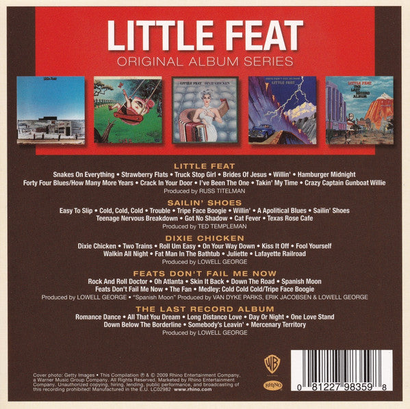 Little Feat - Original Album Series (2009 Box Set 5 CD) NM