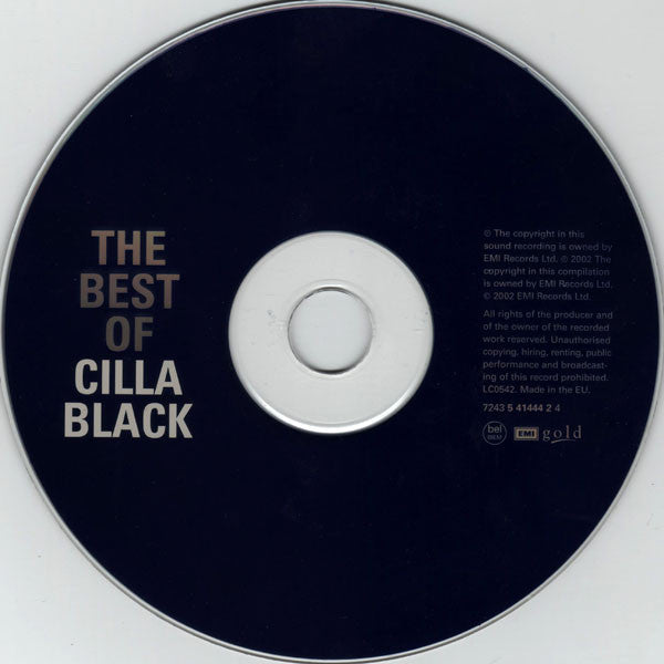 Cilla Black - The Best of (2002 Special Edition CD) VG+